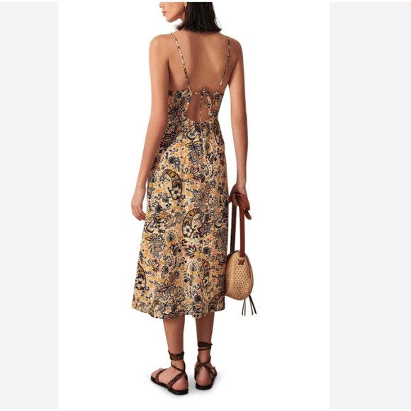 ba&sh Dresses & Skirts - NWT - Ba&sh Baila dress - size 2 (M)- Blue print